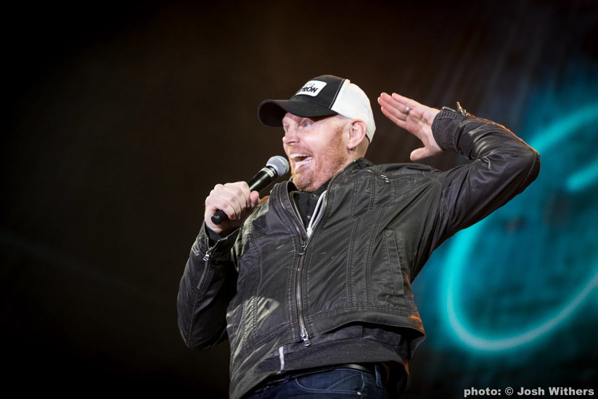 Bill Burr performing on tour